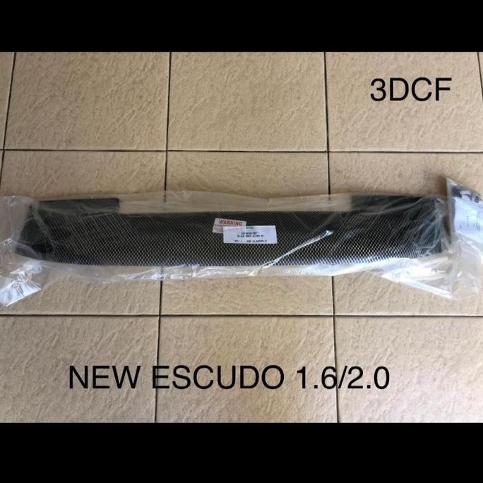 Back visor spoiler kaca belakang Suzuki Escudo 1.6/2.0 Carbon 3DCF