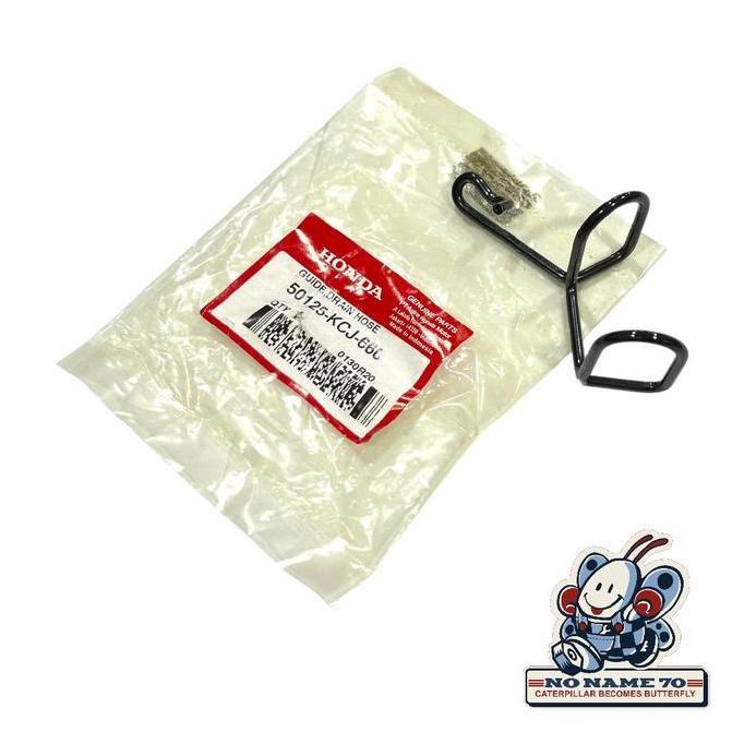 Bracket Klem Selang Minyak Rem Cakram Belakang Knalpot Honda Tiger Revo 50125 Kcj 660 Original High 
