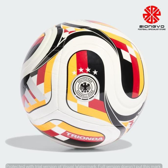 TERLARIS - BOLA SEPAK SIZE 5 - ADIDAS JERMAN TRIONDA DFB GERMANY CLUB BALL JY0242