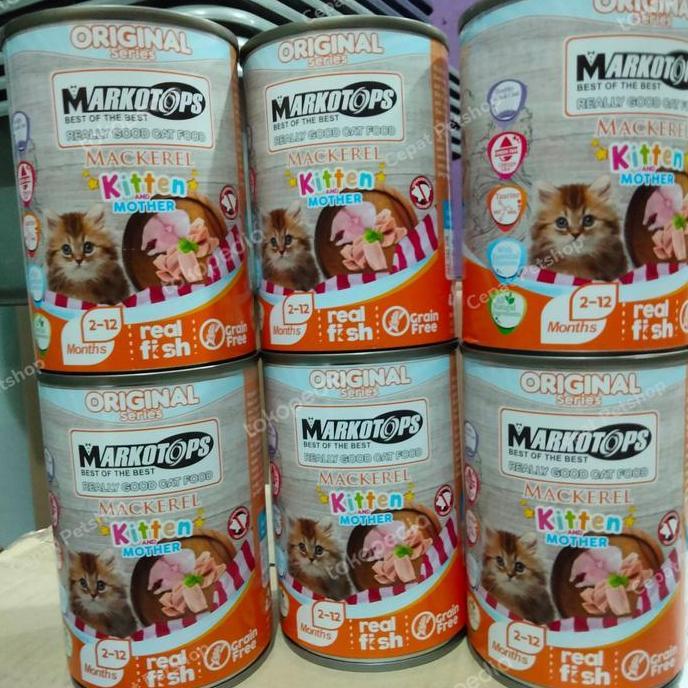 Youcat- Markotops Kaleng Kitten Mackerel 400Gr