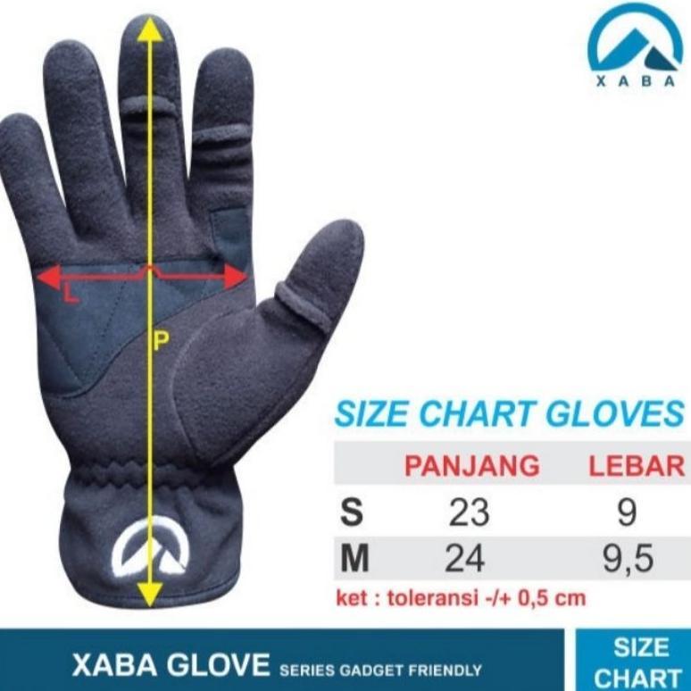 Xaba Gloves M-01 - Sarung Tangan Wanita - Sarung Tangan Motor - Sarung Tangan Perempuan - Sarung Tan