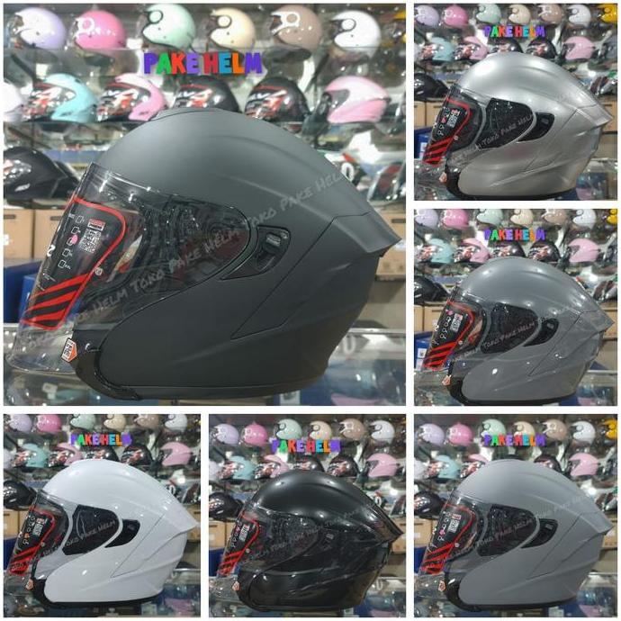 TERLARIS HELM NJS KAIROZ DOUBLE VISOR ORINAL 100%