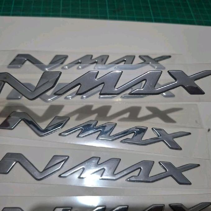 Emblem Nmax Timbul 3D Plastik Abs Untuk Motor Yamaha Nmax Kualitas Premium H Murah