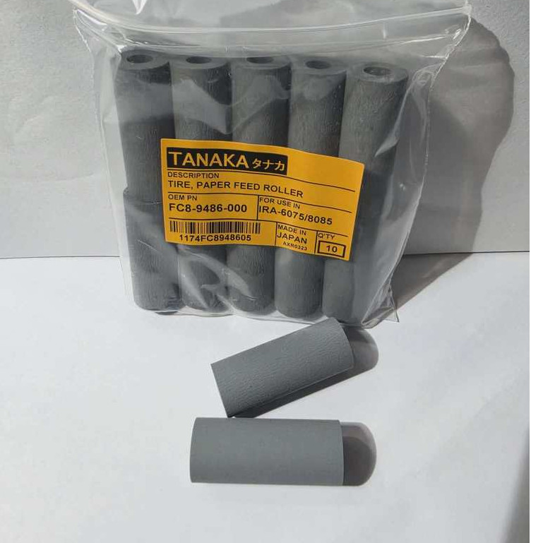 KARET VERTICAL MESIN FOTOCOPY IRA 6075 6275 6575 FC8 - 9486 - 000 TANAKA JEPANG 1 SET 2 PCS