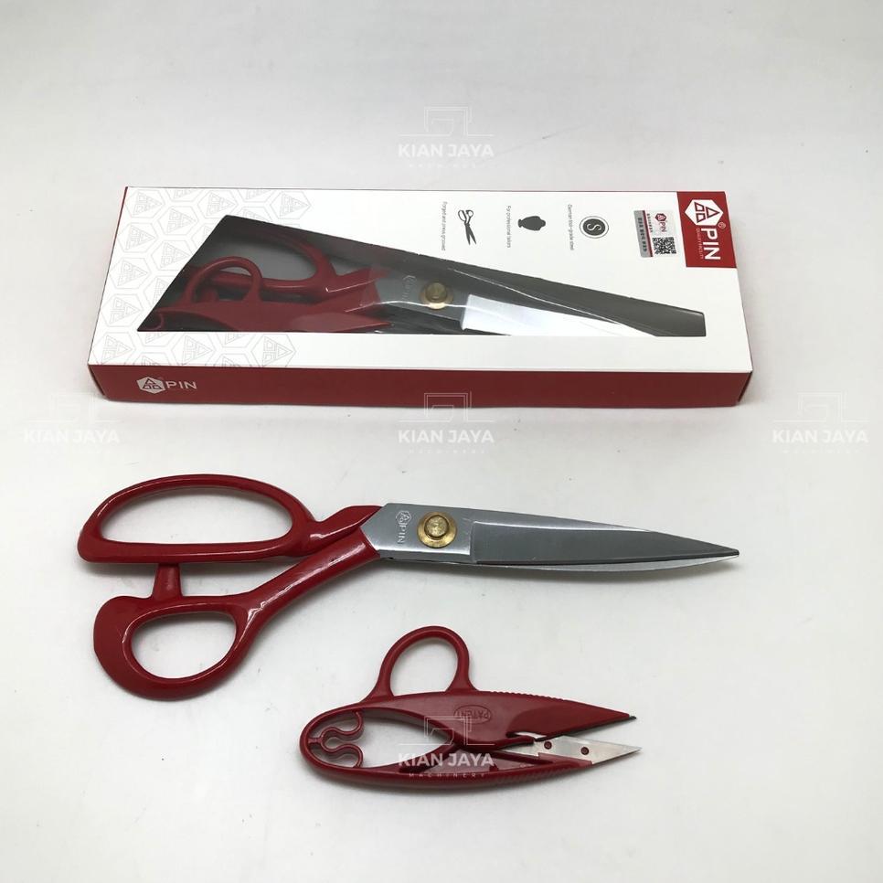 [ Kianjaya ] Gunting Kain / Gunting Potong Bahan Kain 9 Putih Pin / Pin-1094