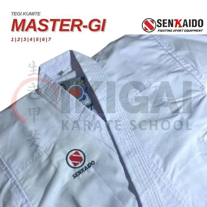 SENKAIDO TQ3 MASTER-GI TEGI KUMITE Karate-Gi Baju Karate (TERBAIK) (TERBARU) (TERMURAH)