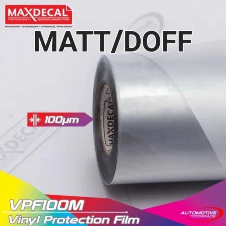DOFF Sticker Maxdecal Vpf100M Vpf Clear MATT / DOFF 127cm Meteran DOFF