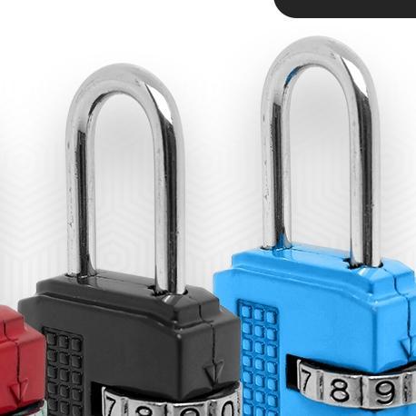 Gembok Angka Gembok Pin Gembok Tas Koper Gembok Kode Gembok Password Shackle Kode