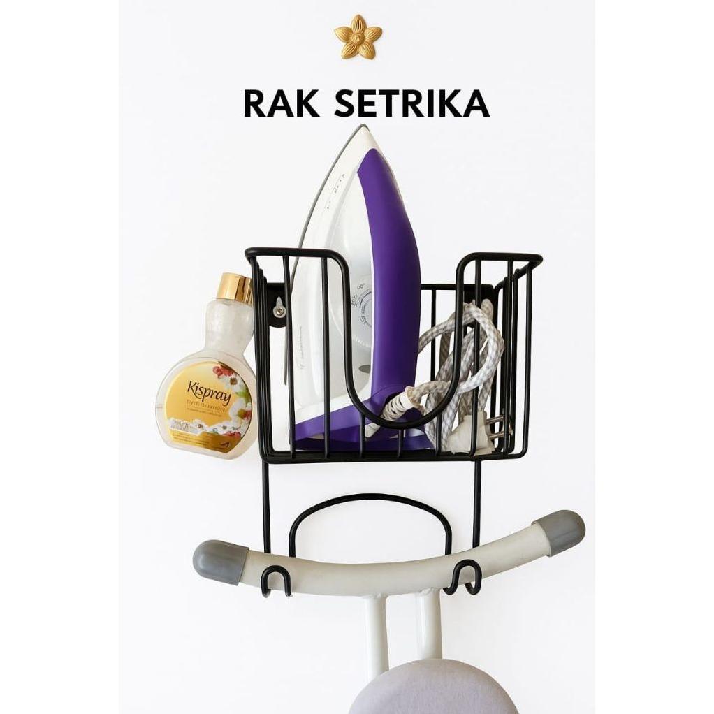 Rak Setrika Kokoh Rak Meja Setrika Papan Peralatan Setrika