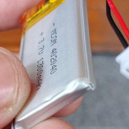 Baterai Tanam 2 Kabel Batre Universal Kabel 2 Soket For Elektronik P 40Mm L 20Mm T 4Mm 402040
