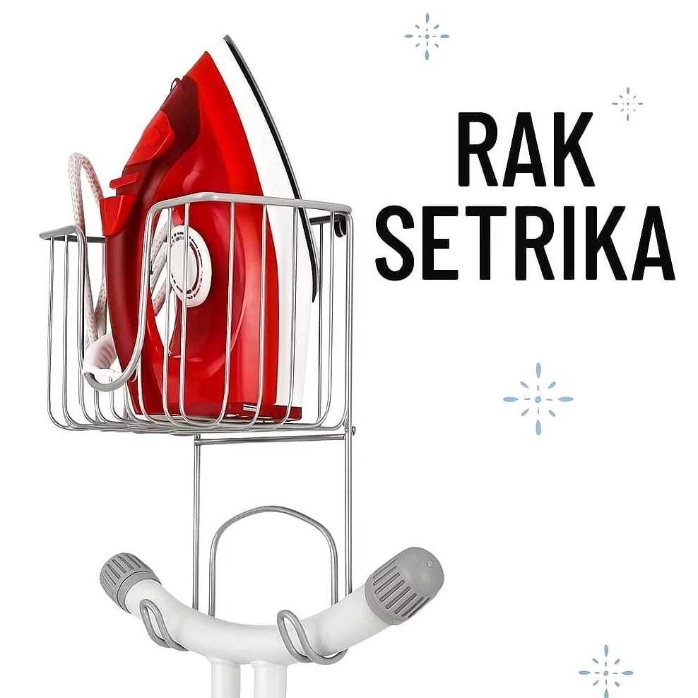 Rak Setrika /Tempat Setrika /Rak Setrika Gantungan Meja Setrika Keranjang Setrika Estetik Aesthetic 