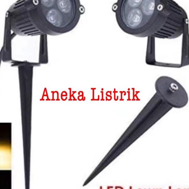 Lampu Taman Led 3 Watt / 5 Watt / Piringan / Tancap Led Sorot Taman  Lampu Sorot Taman