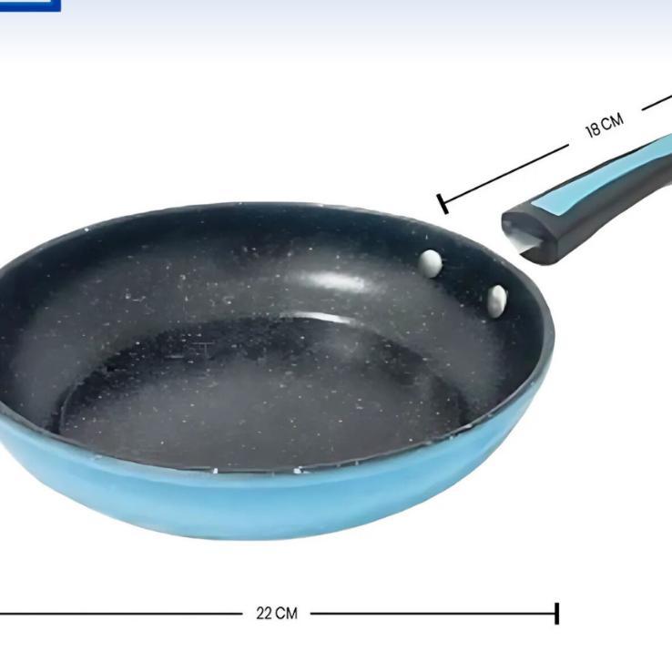 Wajan Teflon 22 Cm /Teflon Serbaguna / Teflon Anti Lengket 22 Cm Murah / Wajan Penggorengan 1522