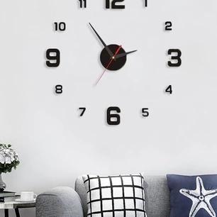 Jam Dinding Aesthetic Ruang Tamu Jam Dinding Tempel Jam Dinding Besar Diy Akrilik Tebal Huruf Angka