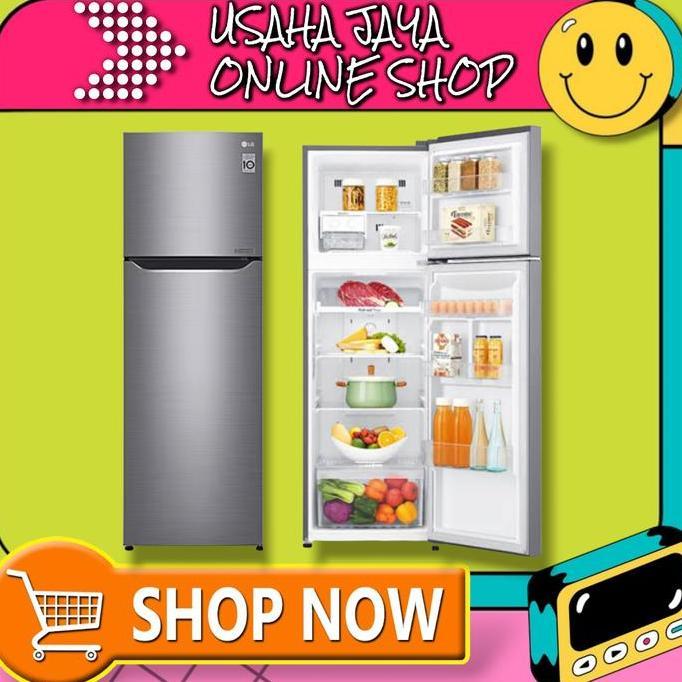 LG GN-G222SLCB KULKAS 2 PINTU 225 L SMART INVERTER | GNG222SLCB | SLCB