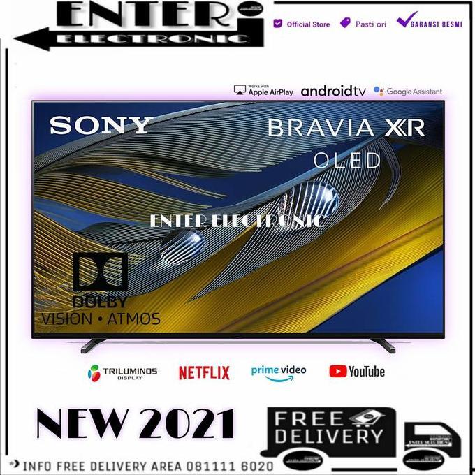 SONY BRAVIA XR 65A80J - GOOGLE TV OLED 4K 65 INCH DOLBYVISION XR65A80J