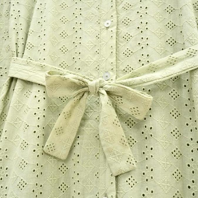 Gamis Brukat G1158 Tiara Sage