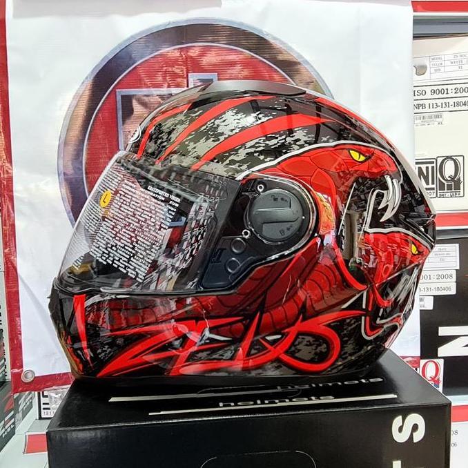TERLARIS ZEUS ZS811 ZS 811 BLACK/AL 48 RED