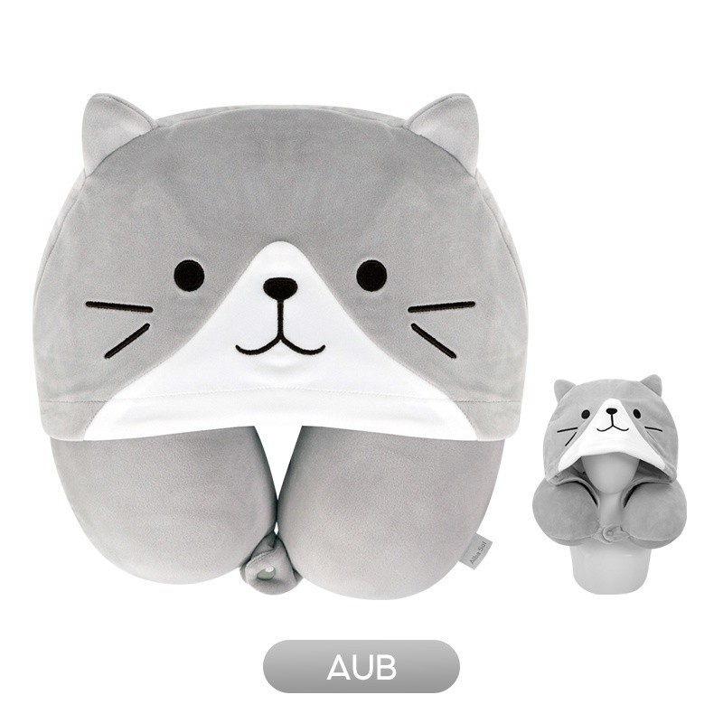 Kkv - Alba Sol Hooded Neck Pillow Bantal Leher