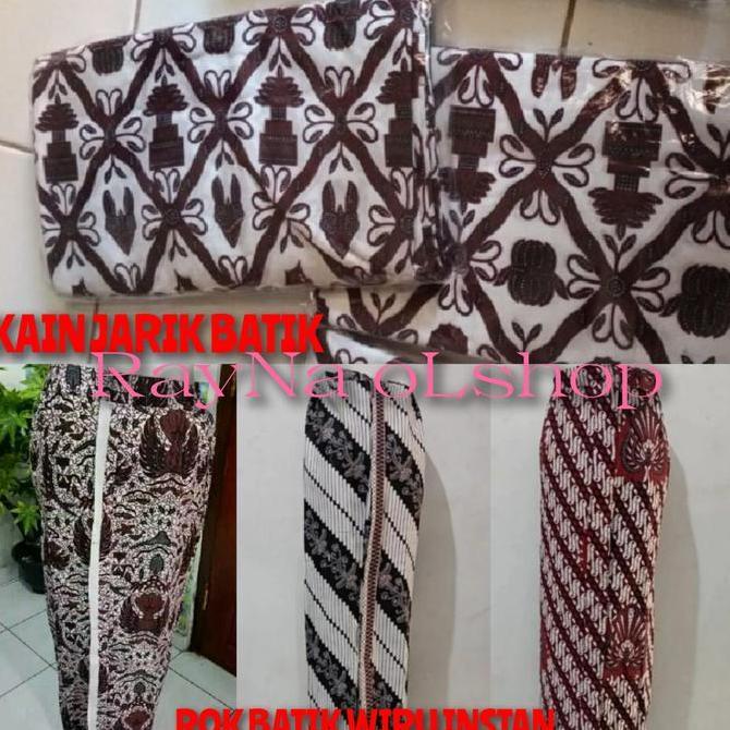 PAKAIAN WANITA ADAT JAWA, SETELAN (KEBAYA LURIK,KAIN JARIK)