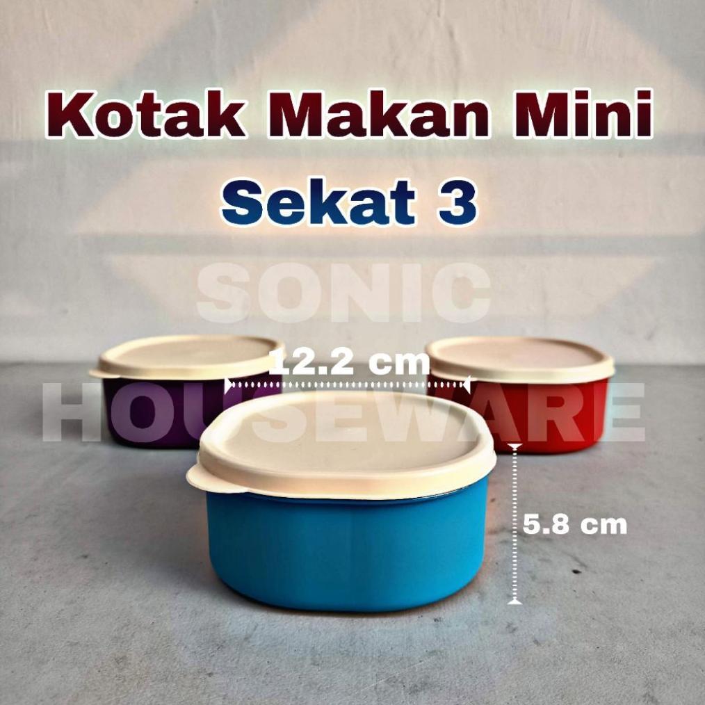 CUCI GUDANG KOTAK MAKAN MINI KECIL ANAK 500 ML LUNCH BOX WADAH BEKAL CEMILAN SNACK BAYI LUCU TEPAK T