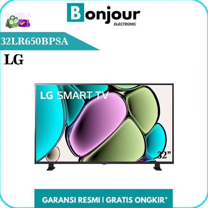 LED TV HD LG 32 Inch 32LR650BPSA Smart TV LG 32-LR650BPSA TV LR65 WebOS