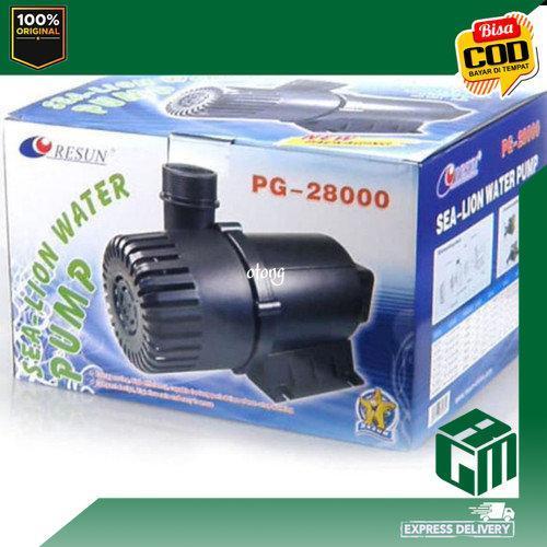 RESUN PG 28000 pg28000 POMPA AIR CELUP SEA LION kolam ikan