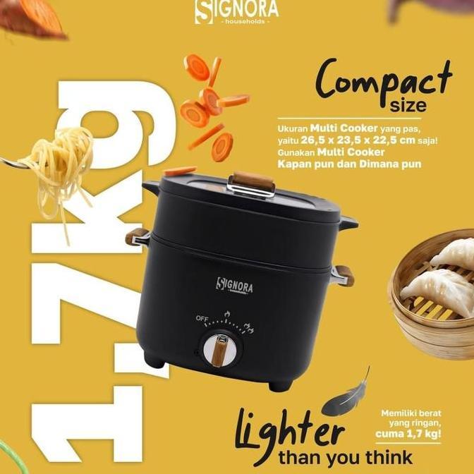 Panci Serba Guna Signora Multi Cooker 2.5 Liter (TERBAIK) (TERBARU) (TERMURAH)