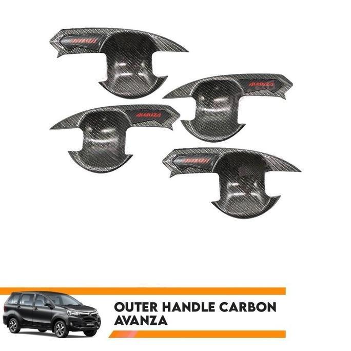MANGKOK PINTU AVANZA 2017- 2021 OUTER HANDLE CAR KARBON HARGA SPESIAL
