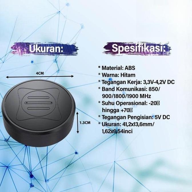 SUBANIKH Mini GPS GF10 Alat Pelacak Lokasi Tracking Location Dan Rekam Suara Voice Recorder Real Tim