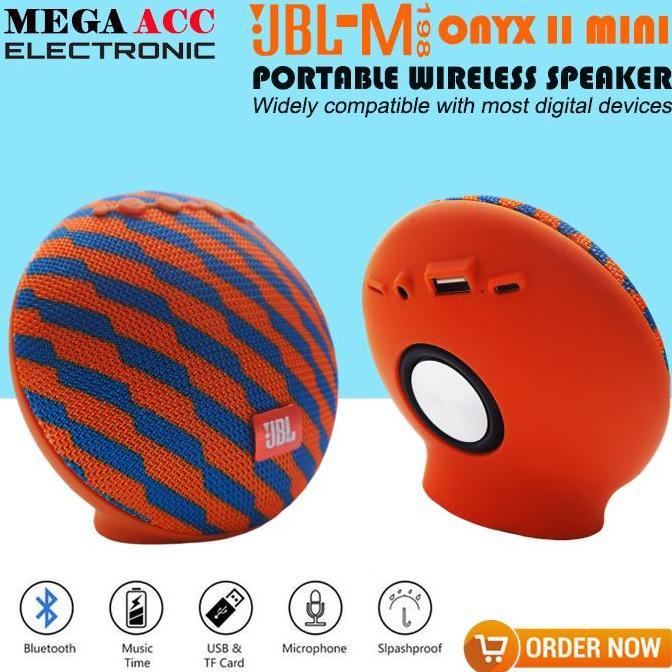QROPSNO JBL Mini Portable Wireless Speaker M198 Model Onyx Mini