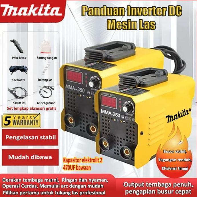 ODONTY Makita Mma-250 Igbt Inverter Welding Machine 450 Watt Electric Welding Machine Welding Transf