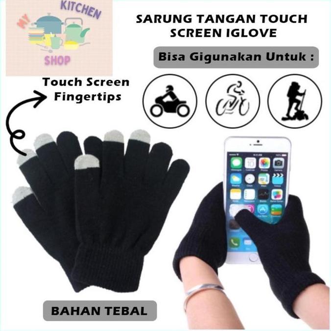 CRAINI sarung tangan igloves sarung tangan layar sentuh sarung tangan gojek grab iglove SH  B22