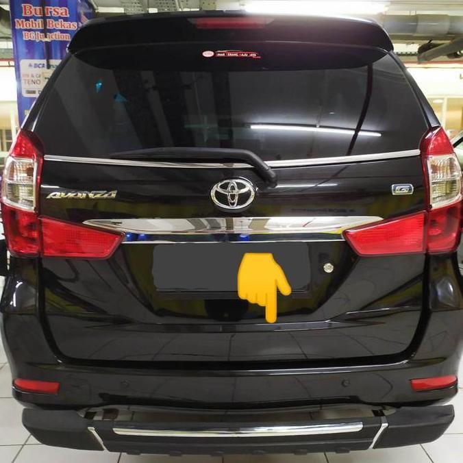 SPOILER PINTU BAGASI BELAKANG AVANZA/XENIA/VELOZ ORIGINAL(2016/2018) TERBATAS