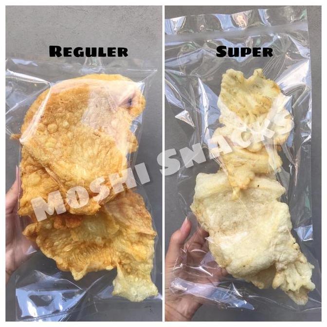 Perut Ikan Goreng / Keripik Perut Ikan / Hipiau Ikan 100Gr / Engphiau