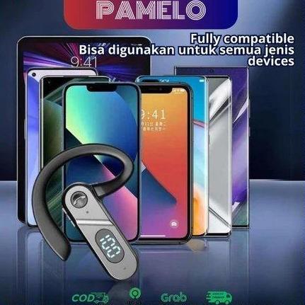 Headset Open Ear Bone Earphone Bluetooth Sport 5.2 Air Conduction USA Technology (TERBAIK) (TERBARU)