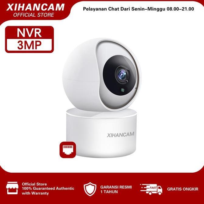 Ploratore- Xihancam Smart Kamera Cctv Wifi Indoor 3Mp Ip Camera Wireless Jarak Jauh Ptz 360 Cctv Nvr