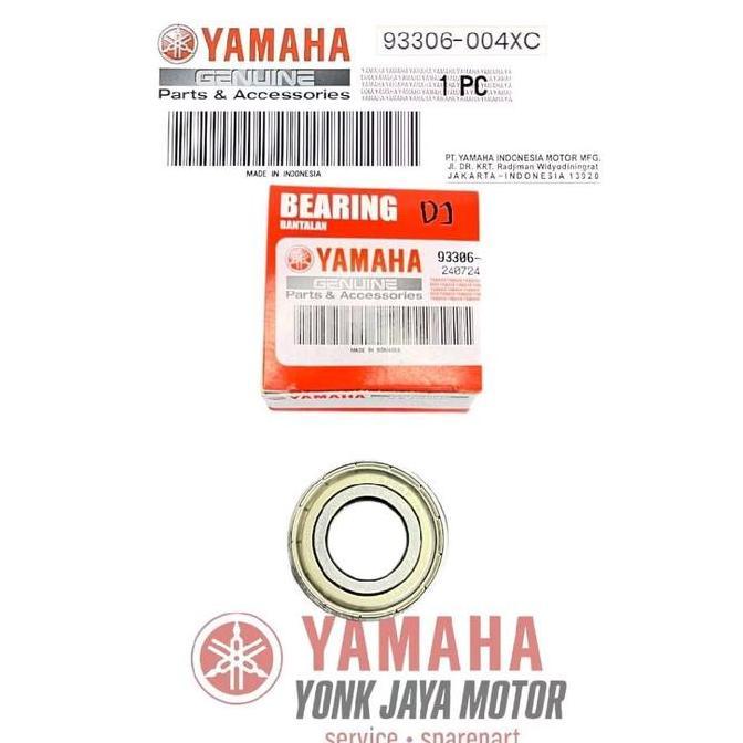 Bearing Laher Roda Belakang Laher Gear Laher As Roda Yamaha Mio/Jupiter/Vega 93306-004Xc Baru