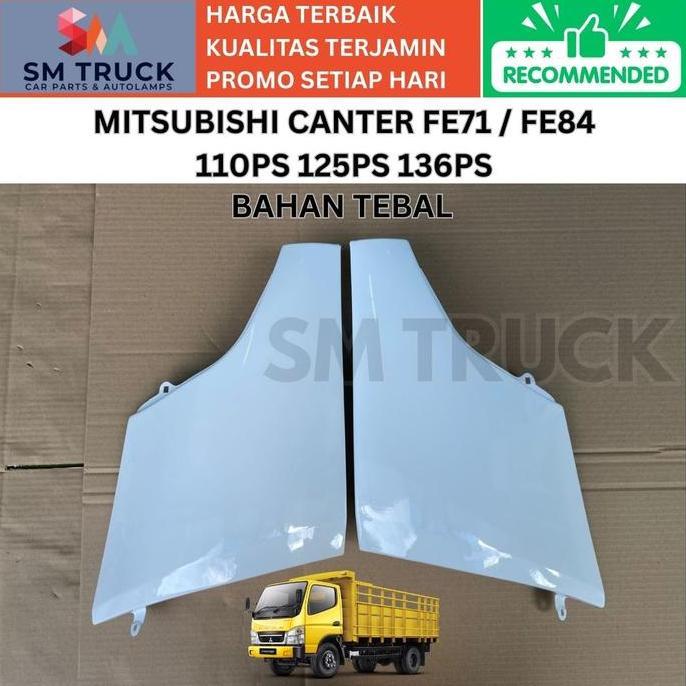 (Besi) Vane Corner Panel Pipi Sudut Samping Canter 110 125Ps 136 Ps Fe 71 Fe 74 Fe81 Hdl Plat Tebel 