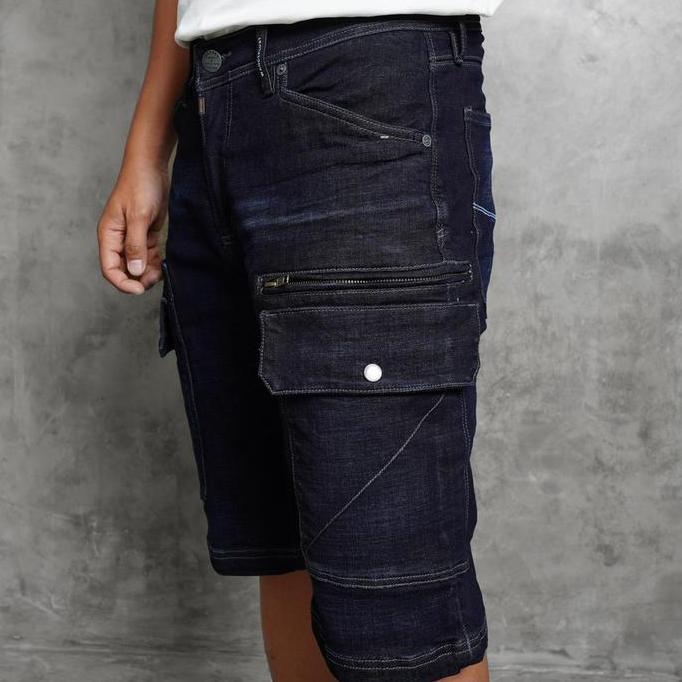 Oxygen Denim Evolve Wanderlust Tapered Cargo Jeans (803-0101)