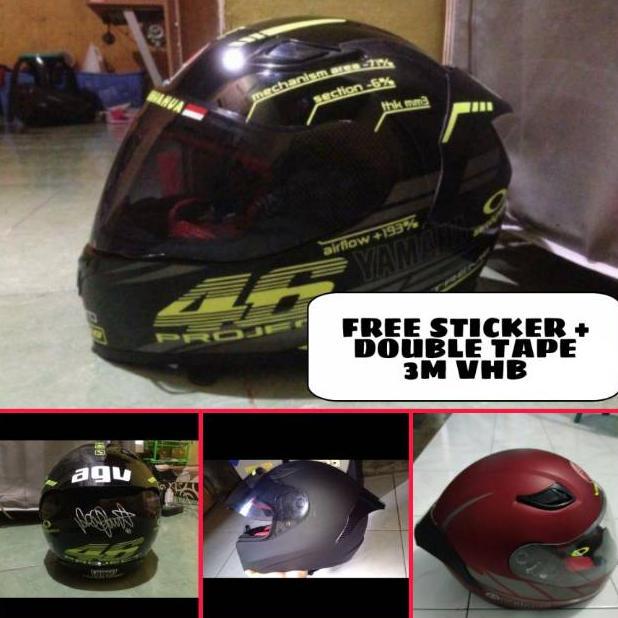 PROMO TERBARU Spoiler helm cargloss yamaha honda dll