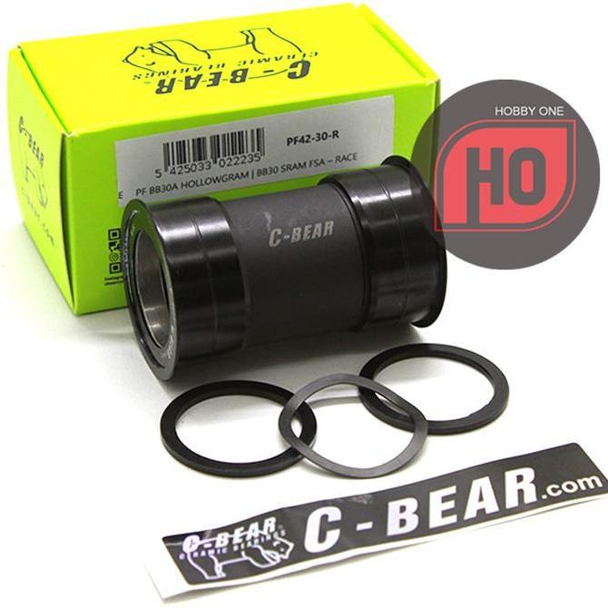 C-Bear PF42 30 R BB30 Bottom Bracket Road Axle 30mm SRAM FSA