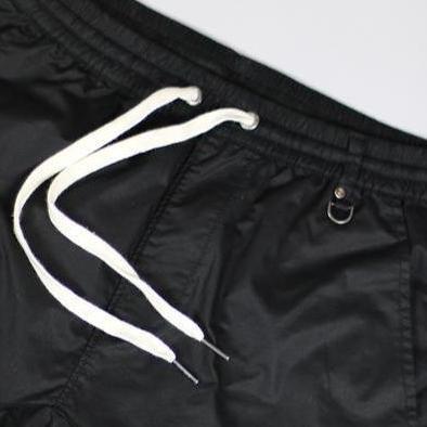 Hyperdenim Drop Crotch Short - Black