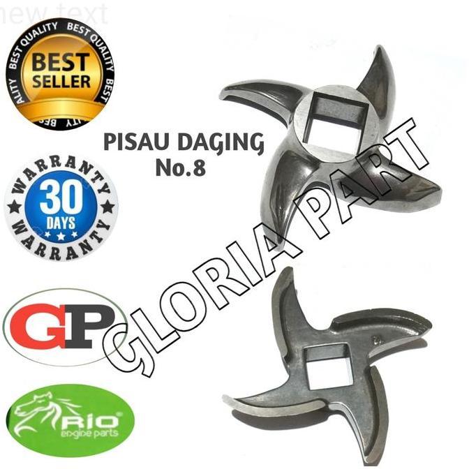 TERLARIS PISAU GILINGAN DAGING NO.8