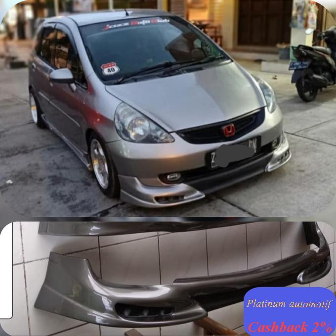 front depan bemper bodykit add-on Jazz GD3 fit vtec Idsi