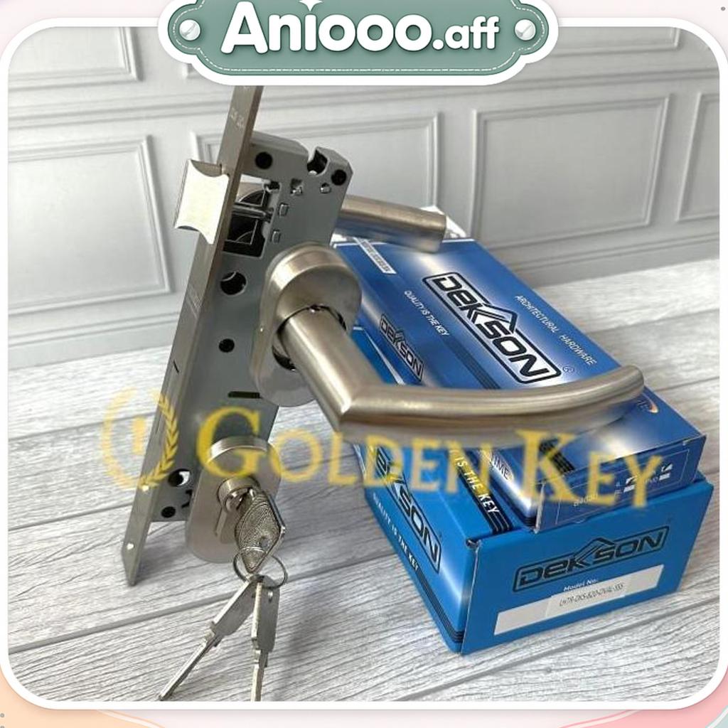 Paket Set Handle Gagang 0820 Dekkson Dekson Pintu Aluminium Alumunium