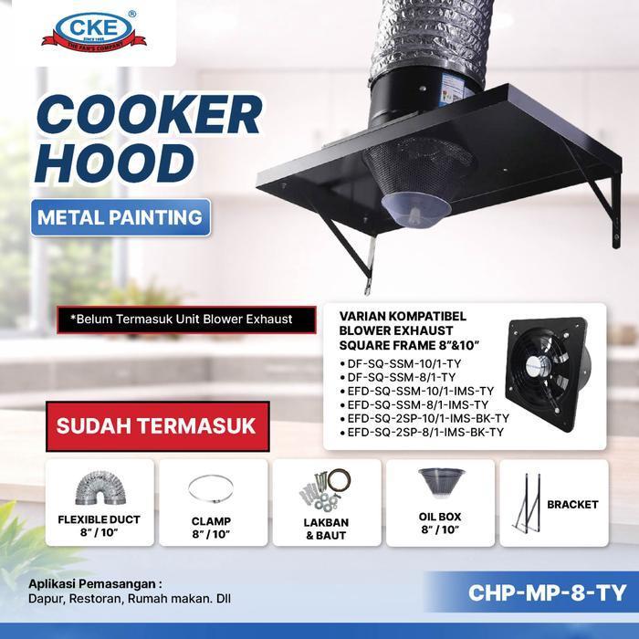 KITCHEN EXHAUST FAN COOKER HOOD DAPUR TUDUNG KOMPOR PENYEDOT ASAP 8 10 INCH KIPAS SEDOT HISAP ASAP K