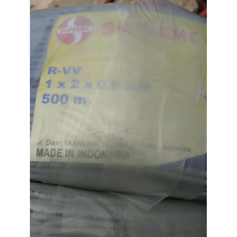 TERLARIS KABEL TELEPON 1 PAIR SUPREME ROLL METER TELEPON INDOOR ITC