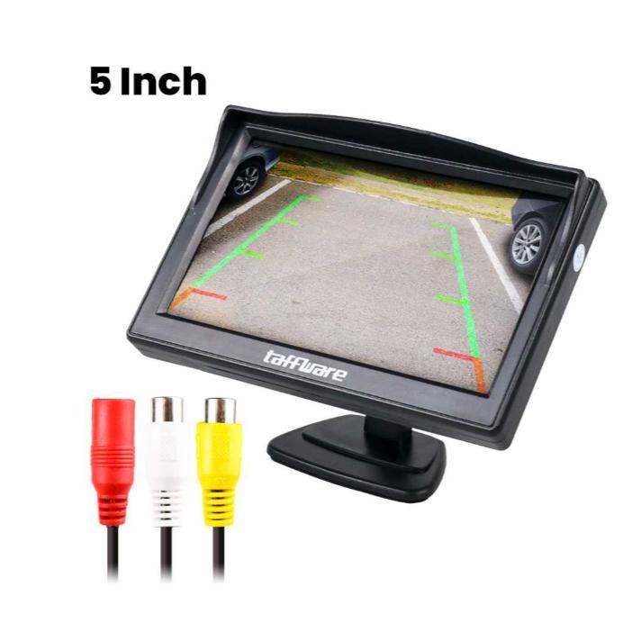 Monitor Rear View Parkir Mobil TFT LCD 5 Inch TV Mini TV Kecil TV Mobil [Anifki19]