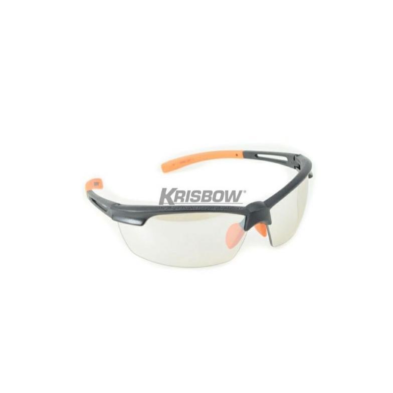 KRISBOW Kacamata Safety Bening/ SPECTACLE WITH NOSEPAD Clear